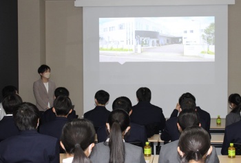 武義高校企業見学会